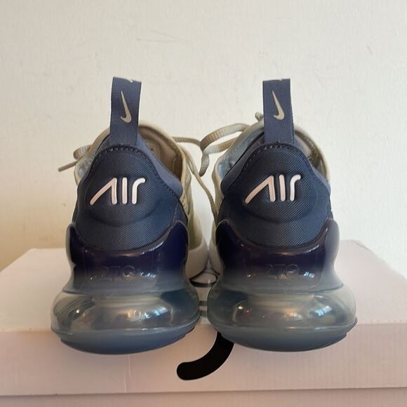 Nike Air Max 270 Light Bone/Diffused Blue USA Women 6.5/UK4/EU37.5(FQ8783-072) - Picture 10 of 13